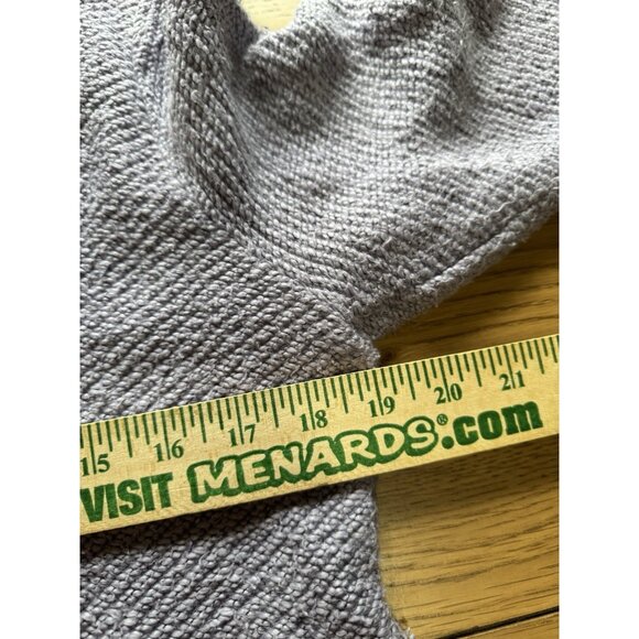 Soft Surroundings Breakwater Tunic Sweater Women Sz Medium Purple Knit Cowl Neck - Picture 4 of 12